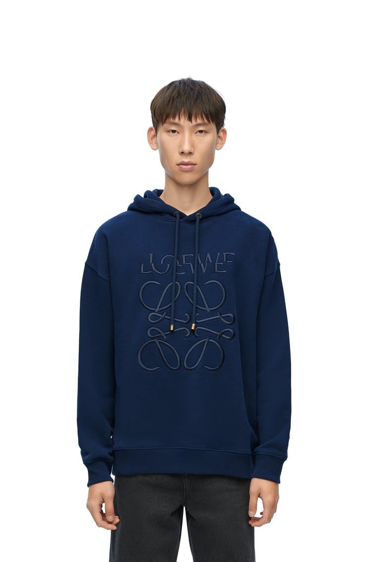 Relaxed fit hoodie in cotton