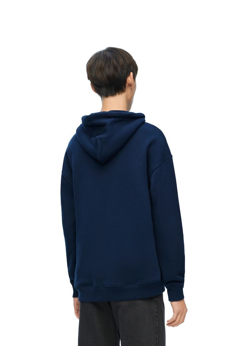 Relaxed fit hoodie in cotton