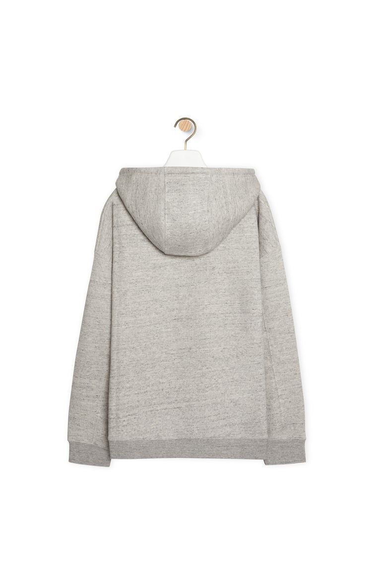 Oversized hoodie in cotton