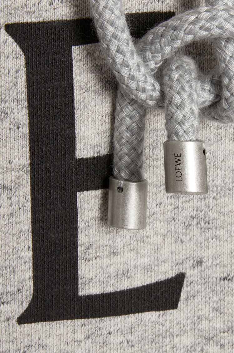 Oversized hoodie in cotton