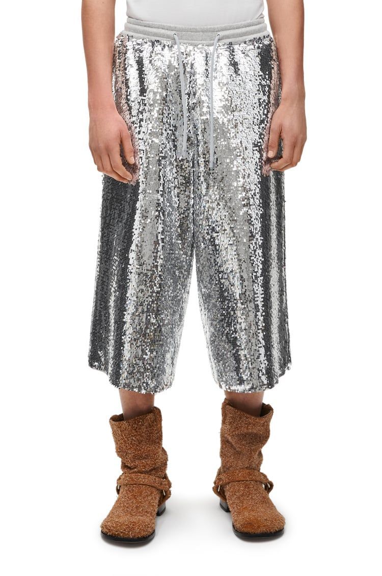 Shorts in sequins