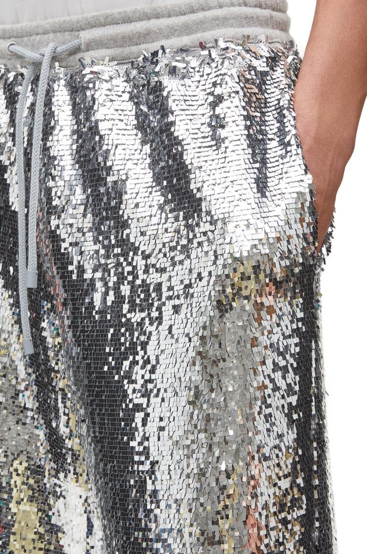 Shorts in sequins