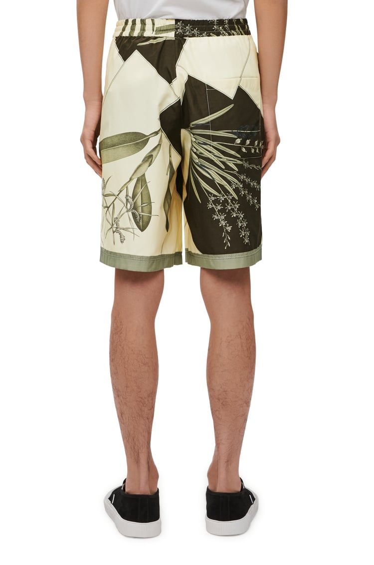 Shorts in cotton and silk