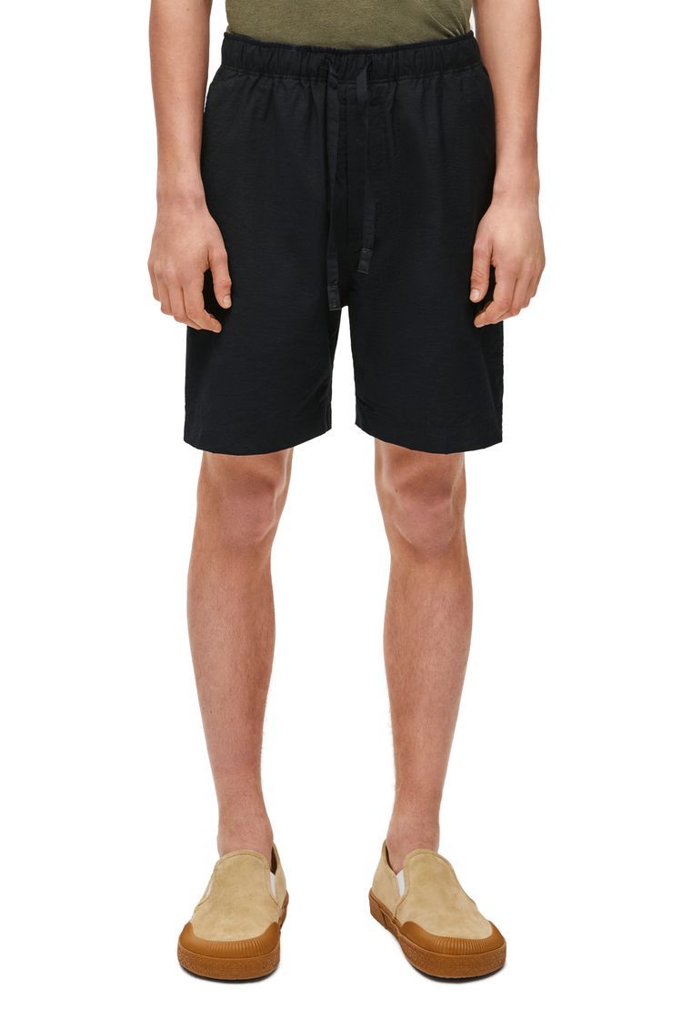 Shorts in cotton blend