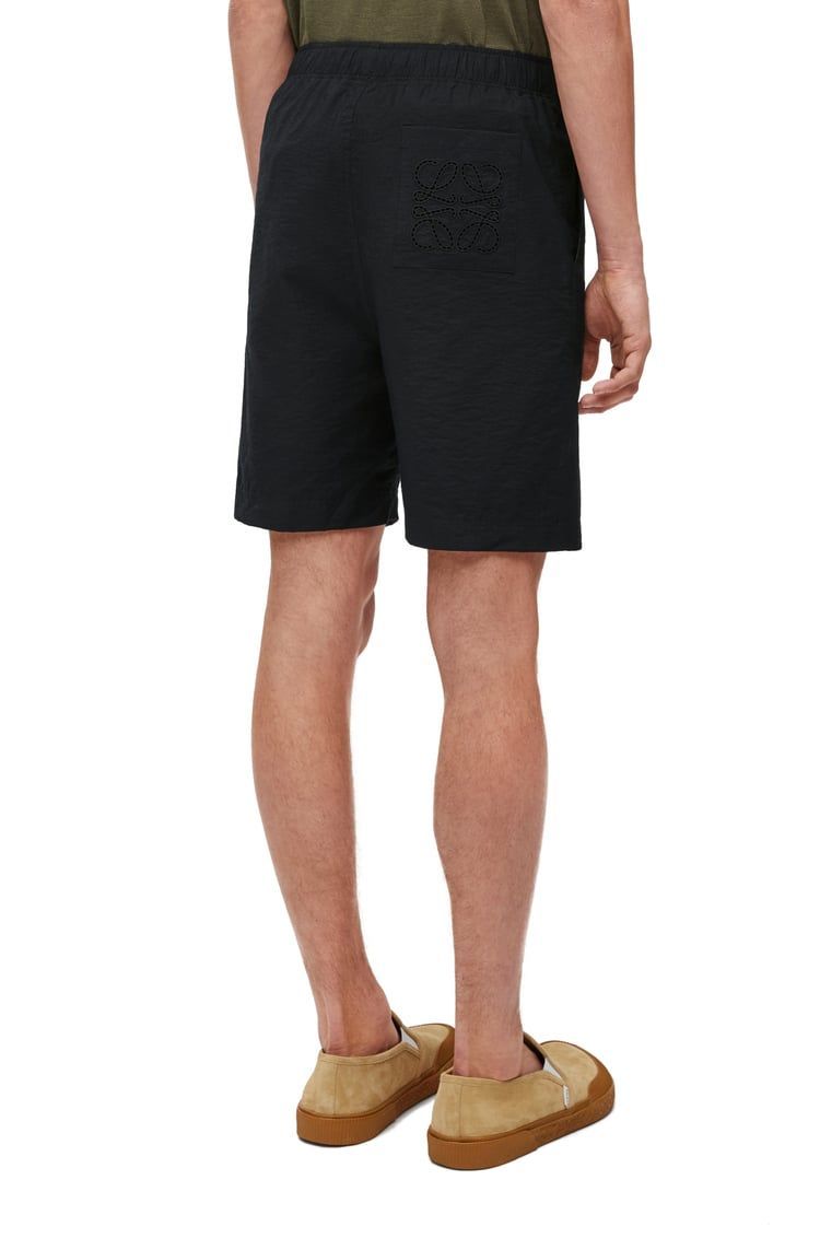 Shorts in cotton blend