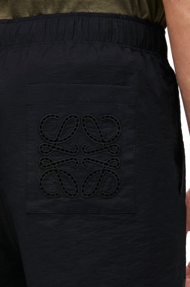 Shorts in cotton blend
