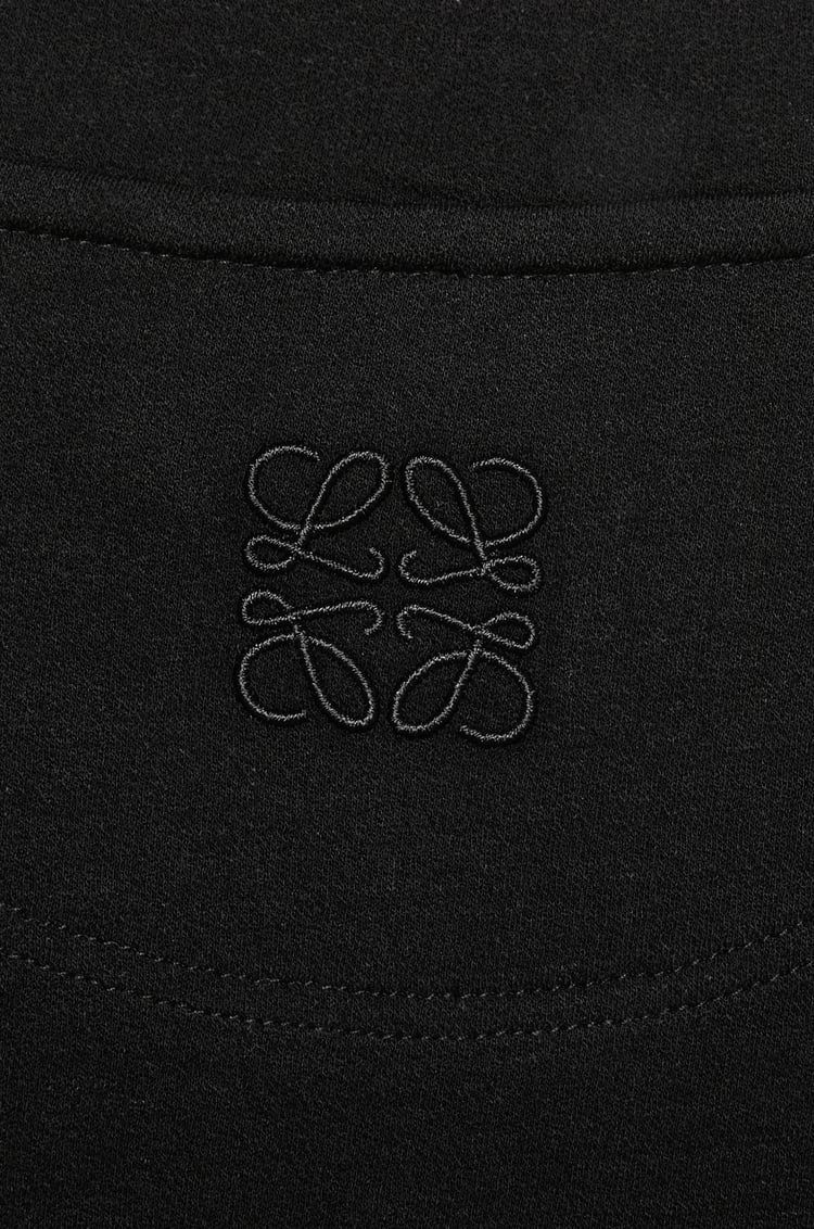 Asymmetric T-shirt in cotton blend