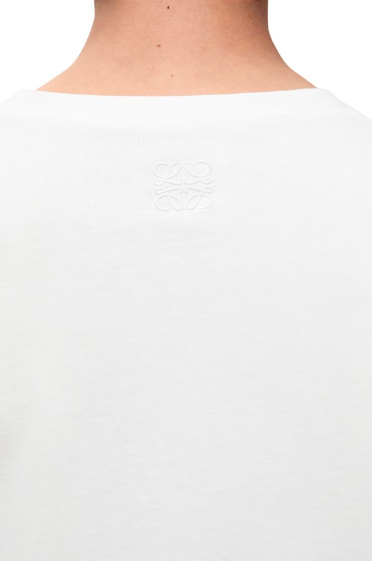 Long sleeve T-shirt in cotton
