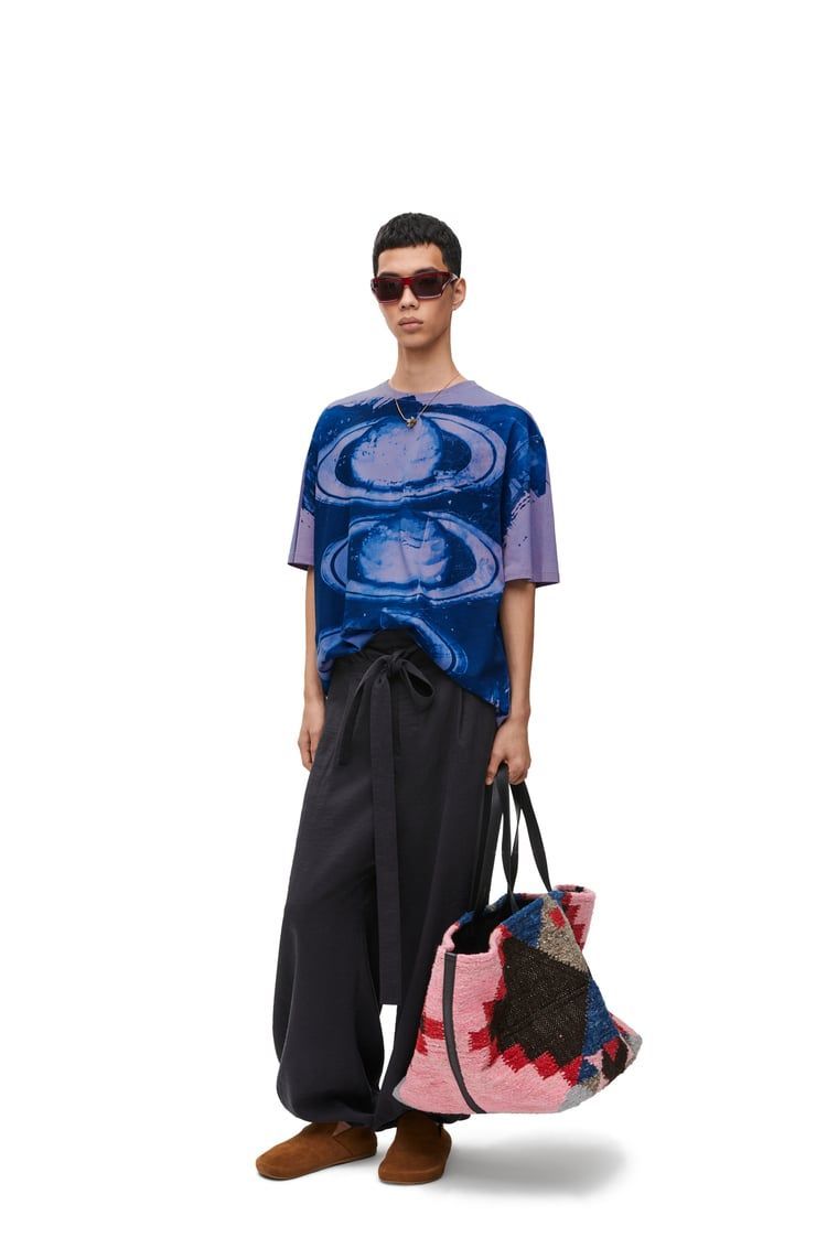 Loose fit T-shirt in cotton