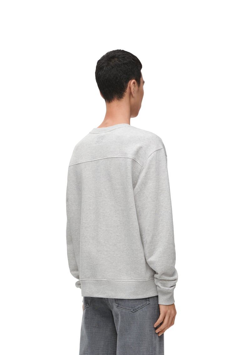 Regular fit sweatshirt in cotton