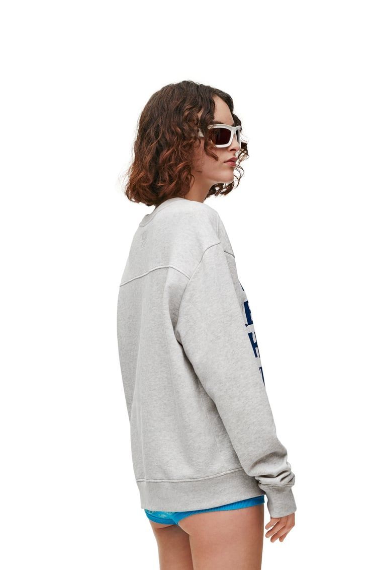 Regular fit sweatshirt in cotton