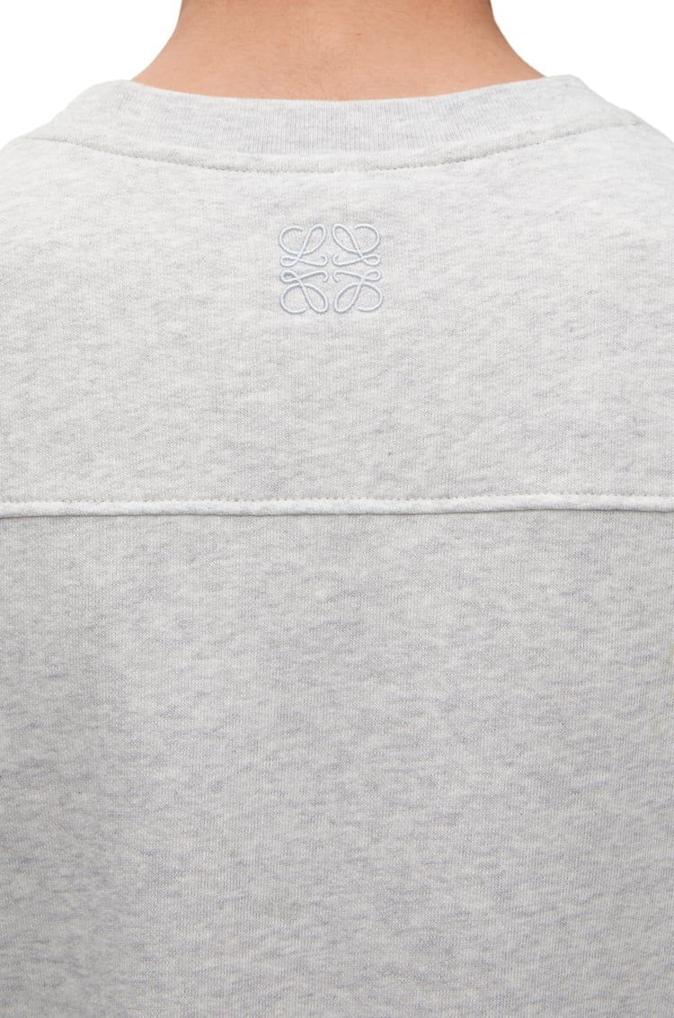 Regular fit sweatshirt in cotton