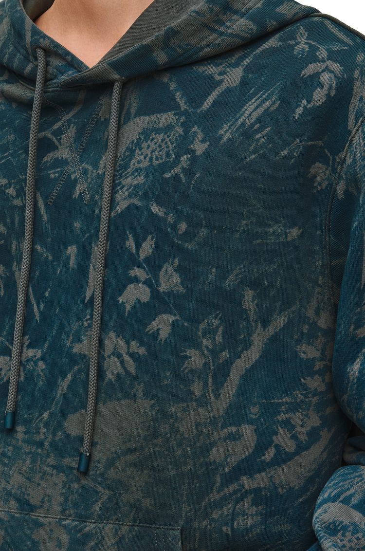 Loose fit hoodie in cotton