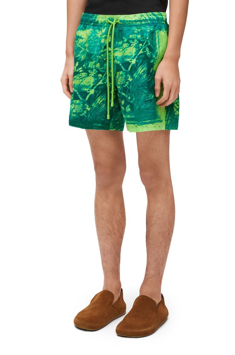 Swim shorts in technical shell