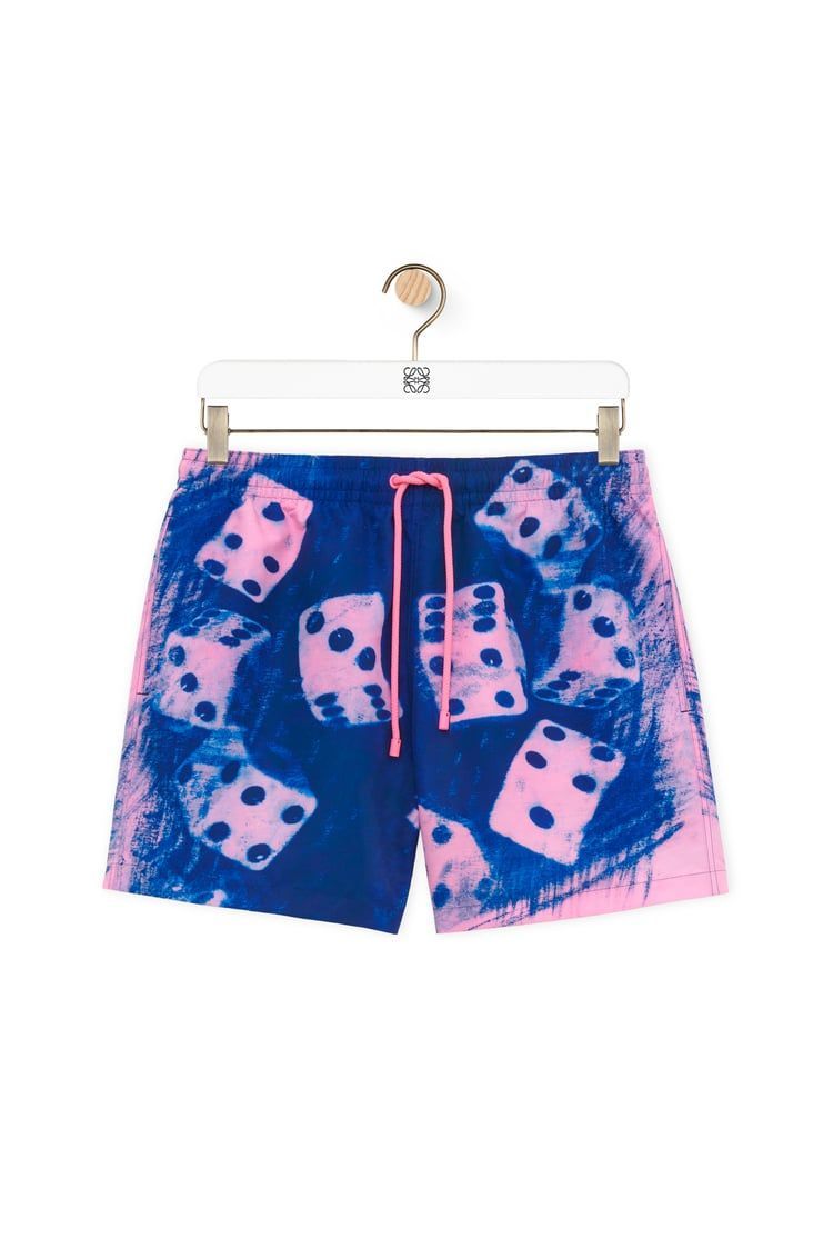 Swim shorts in technical shell