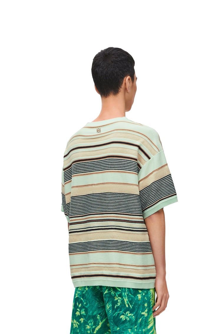 Sweater in linen and cotton
