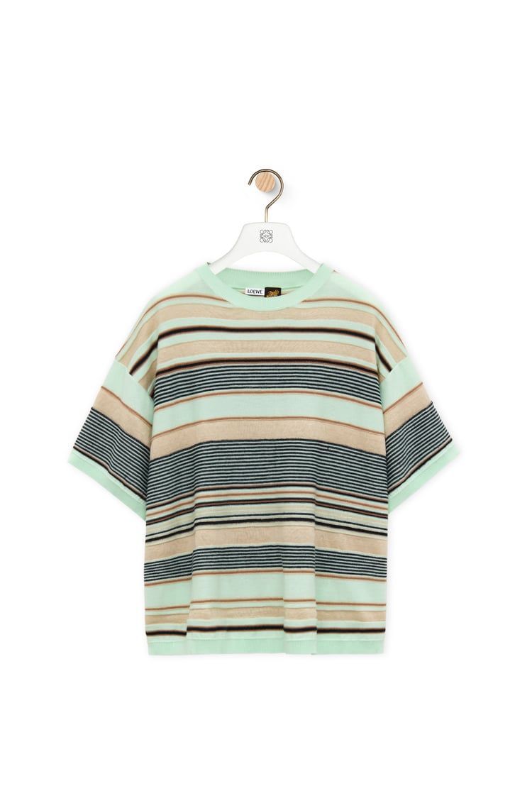 Sweater in linen and cotton
