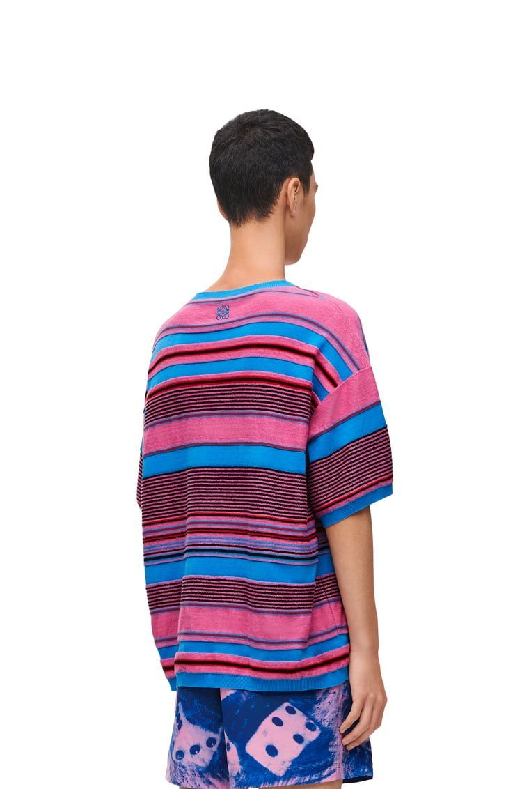 Sweater in linen and cotton