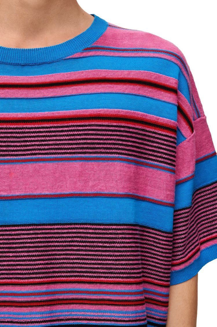 Sweater in linen and cotton