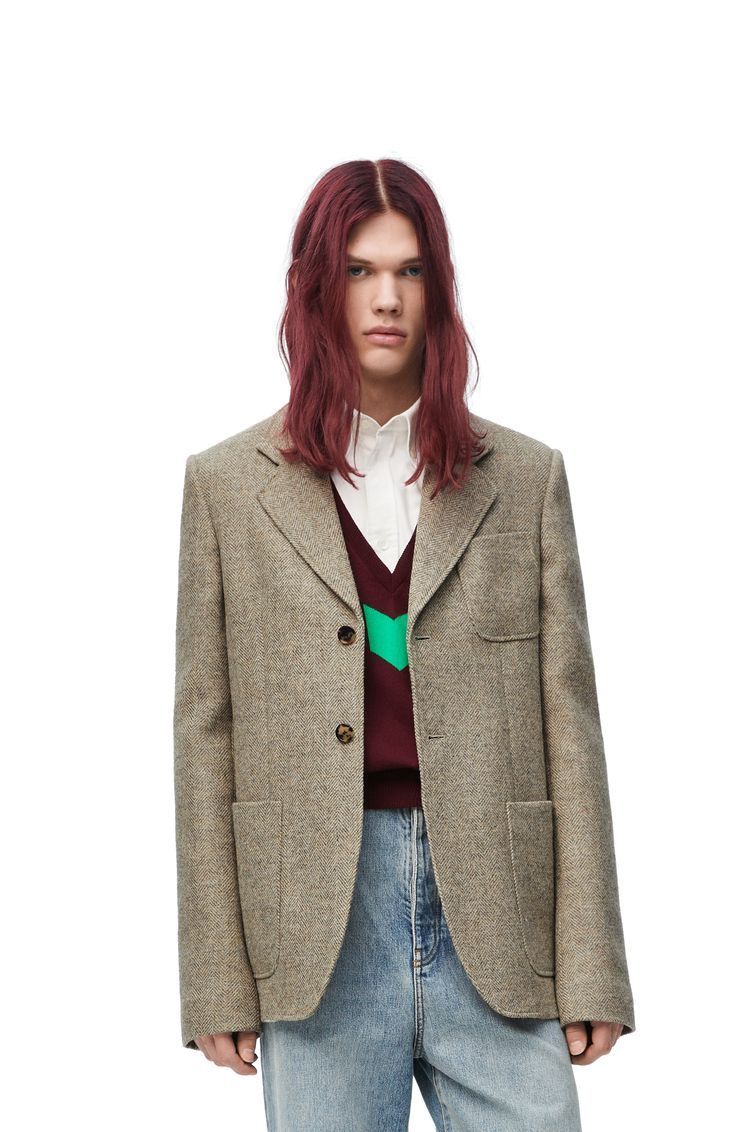 Jacket in wool