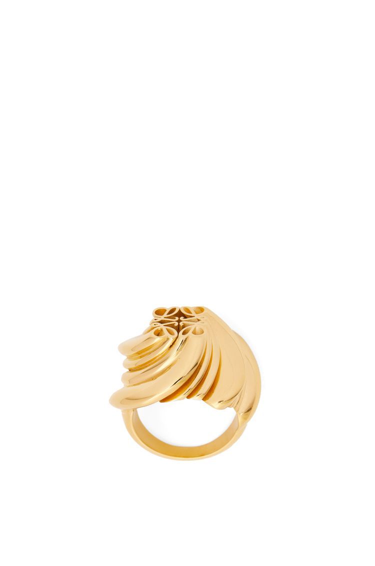 Twisted Anagram signet ring in sterling silver