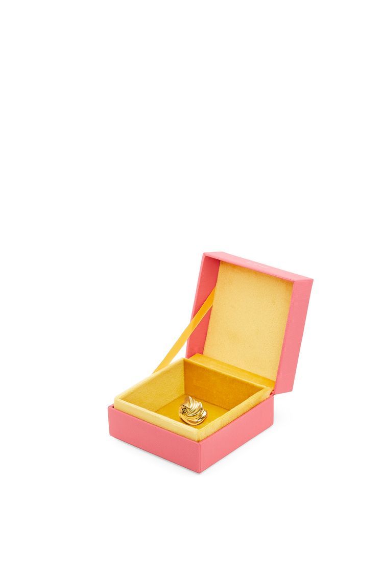 Twisted Anagram signet ring in sterling silver