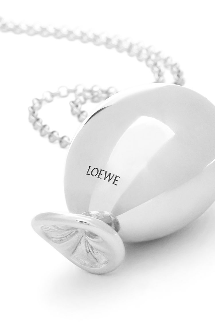Balloon pendant in sterling silver