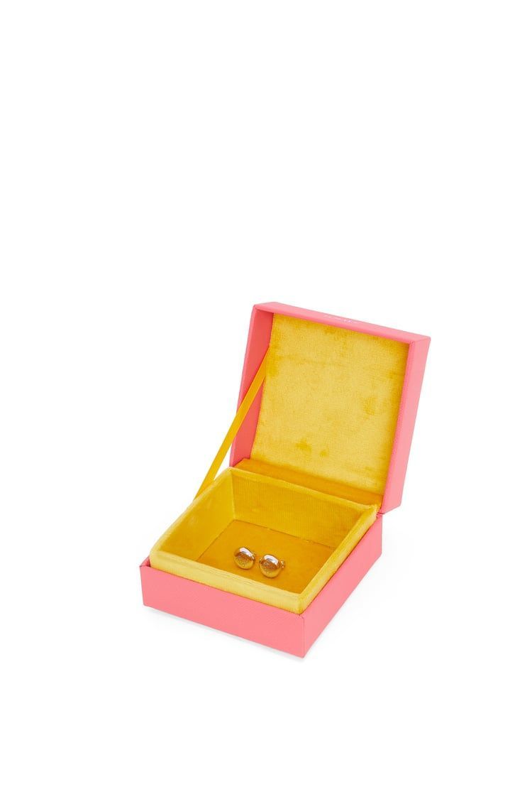 Anagram Pebble stud earrings in sterling silver