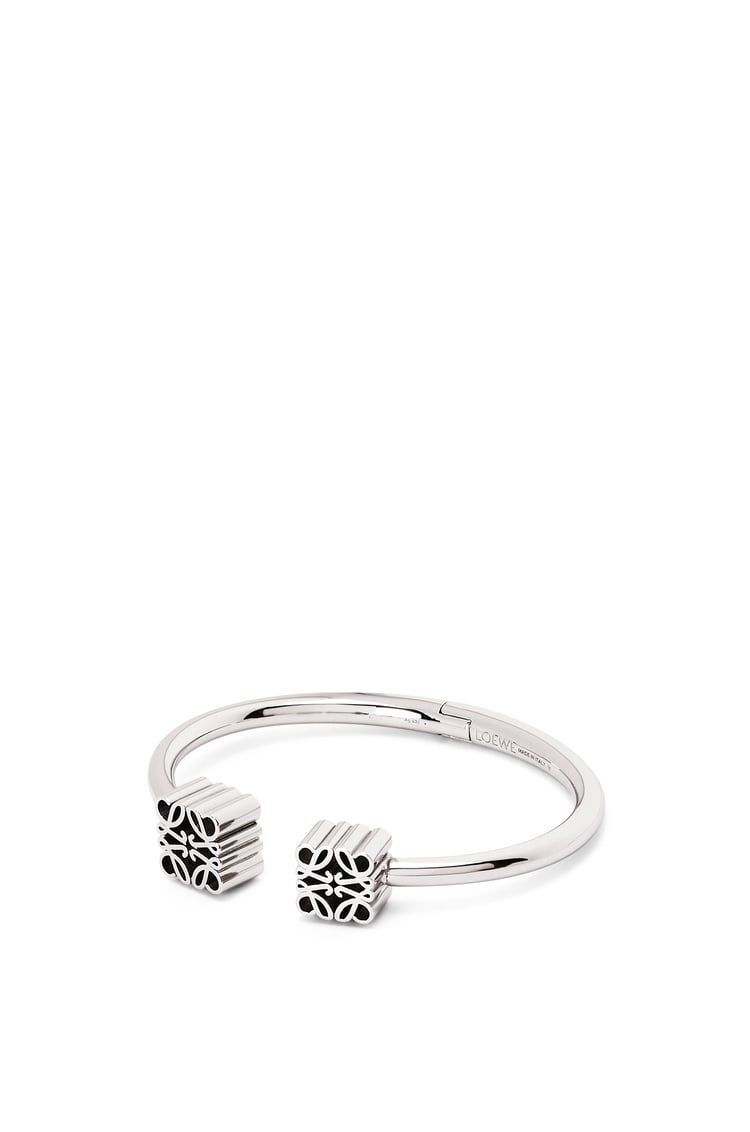 Anagram cuff in sterling silver
