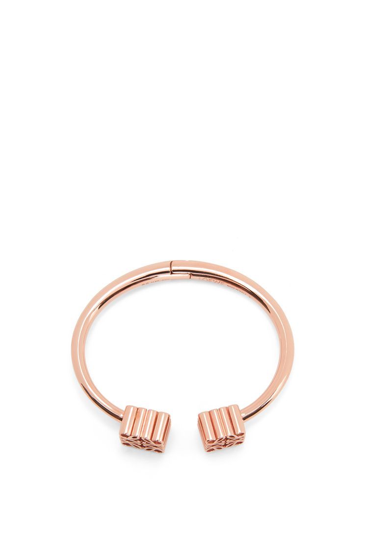Anagram cuff in sterling silver
