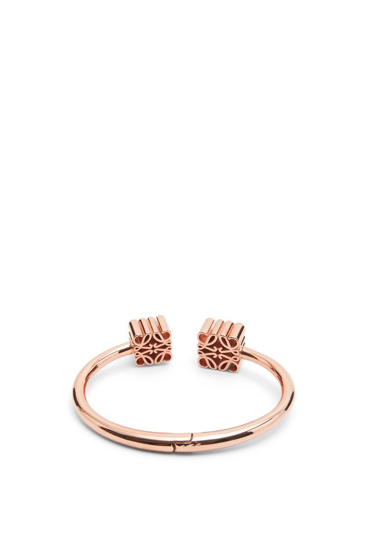 Anagram cuff in sterling silver