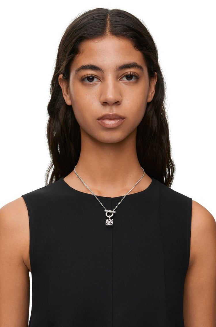 Anagram pendant in sterling silver