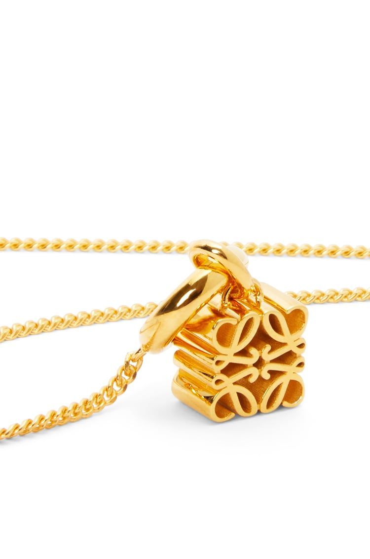 Anagram pendant in sterling silver