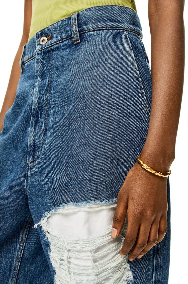Thin nappa twist cuff in sterling silver