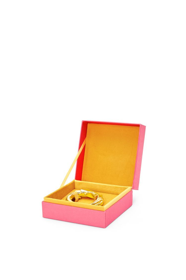 Medium nappa twist cuff in sterling silver