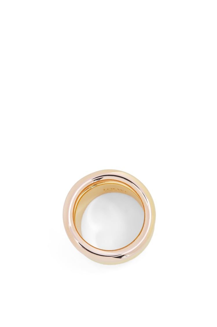 Nappa knot ring in sterling silver