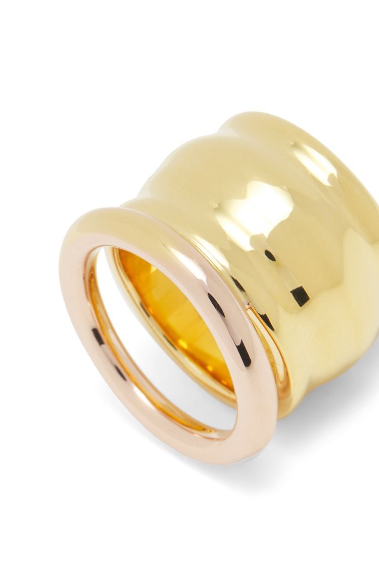 Nappa knot ring in sterling silver