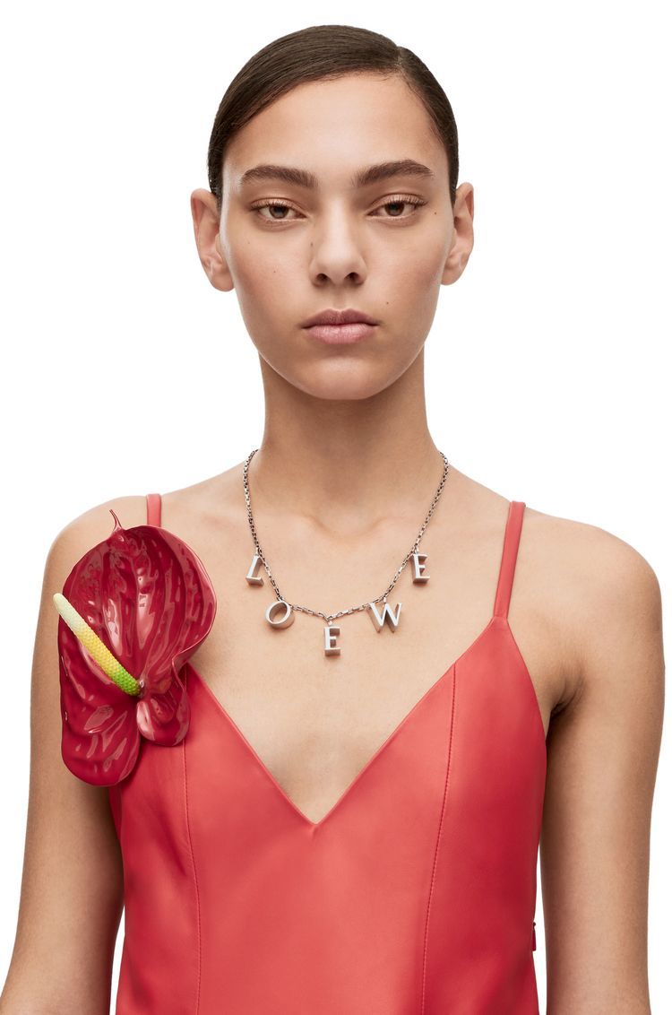 LOEWE necklace in sterling silver