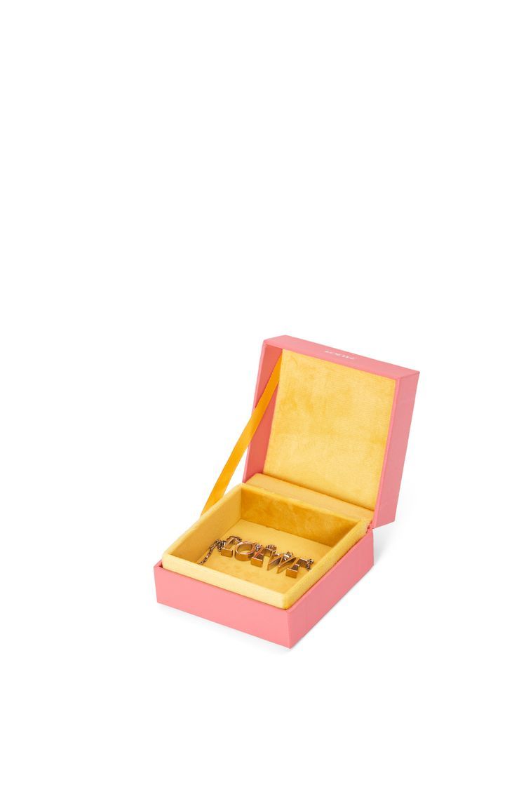 LOEWE necklace in sterling silver