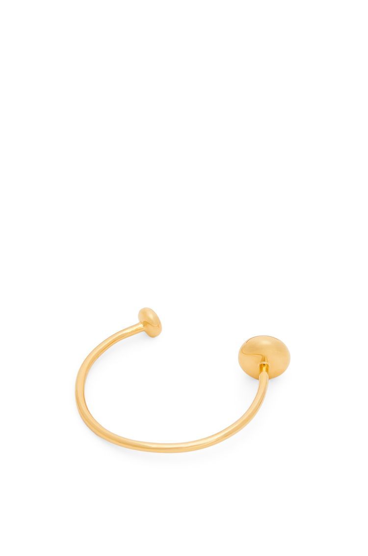 Anagram Pebble cuff in sterling silver