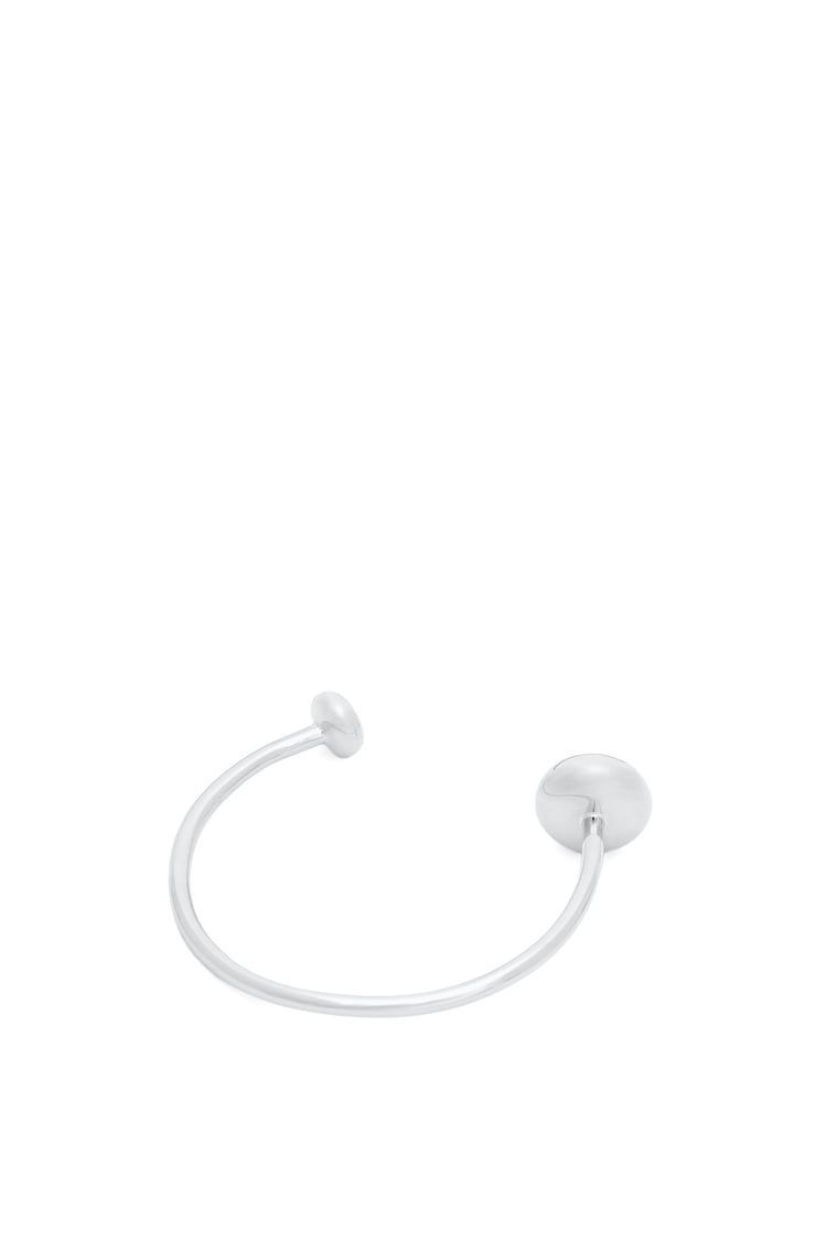 Anagram Pebble cuff in sterling silver