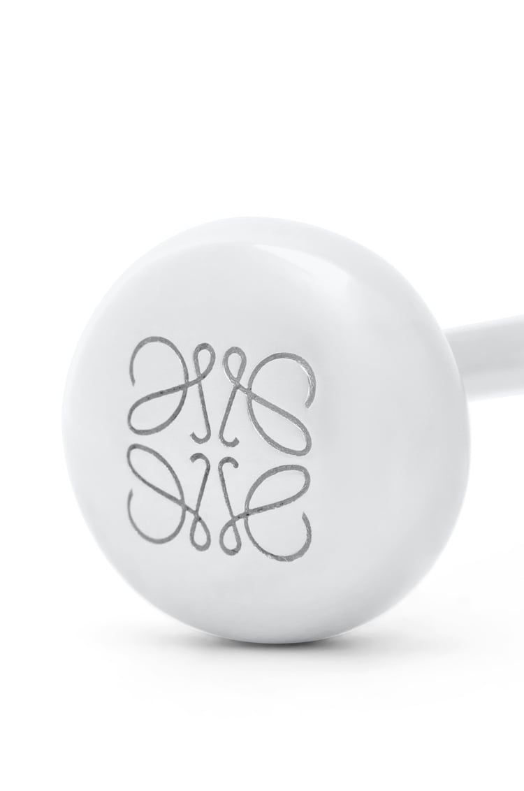 Anagram Pebble cuff in sterling silver