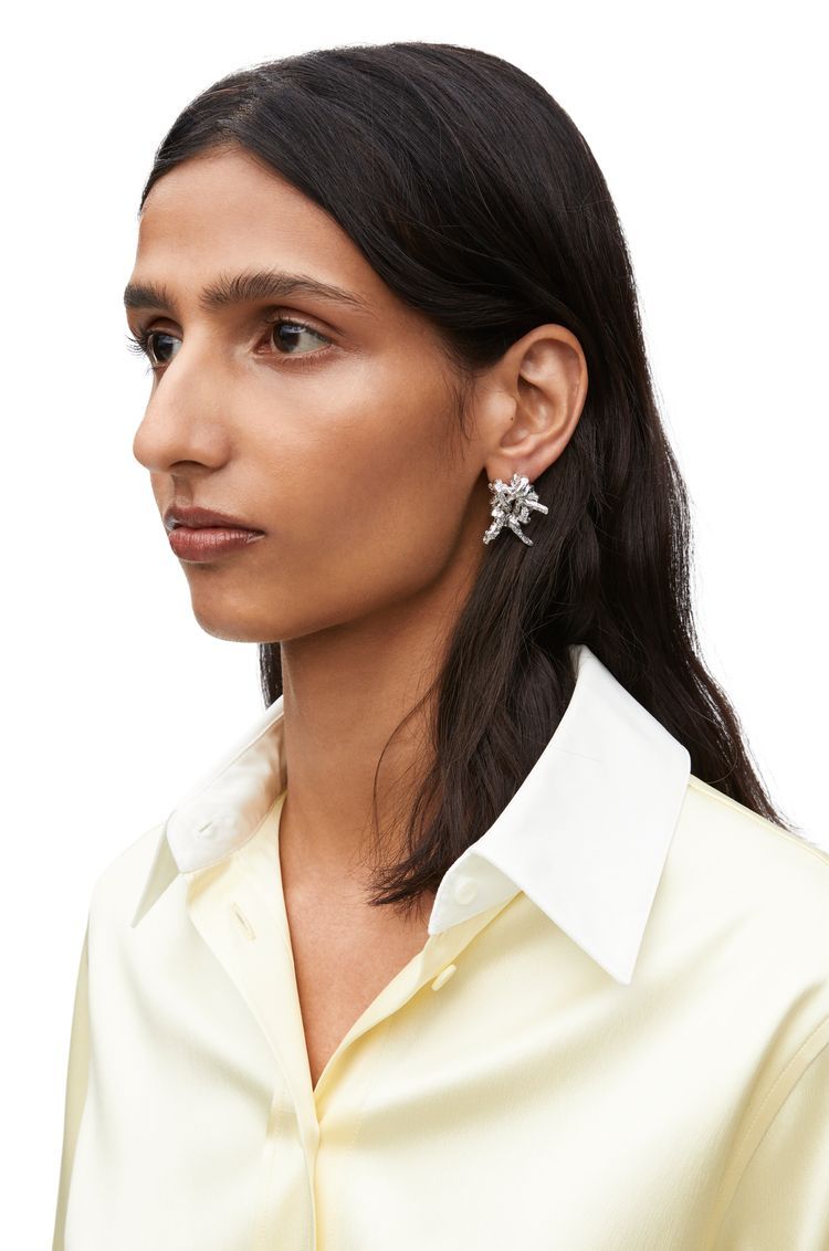 Tarantella earrings in sterling silver