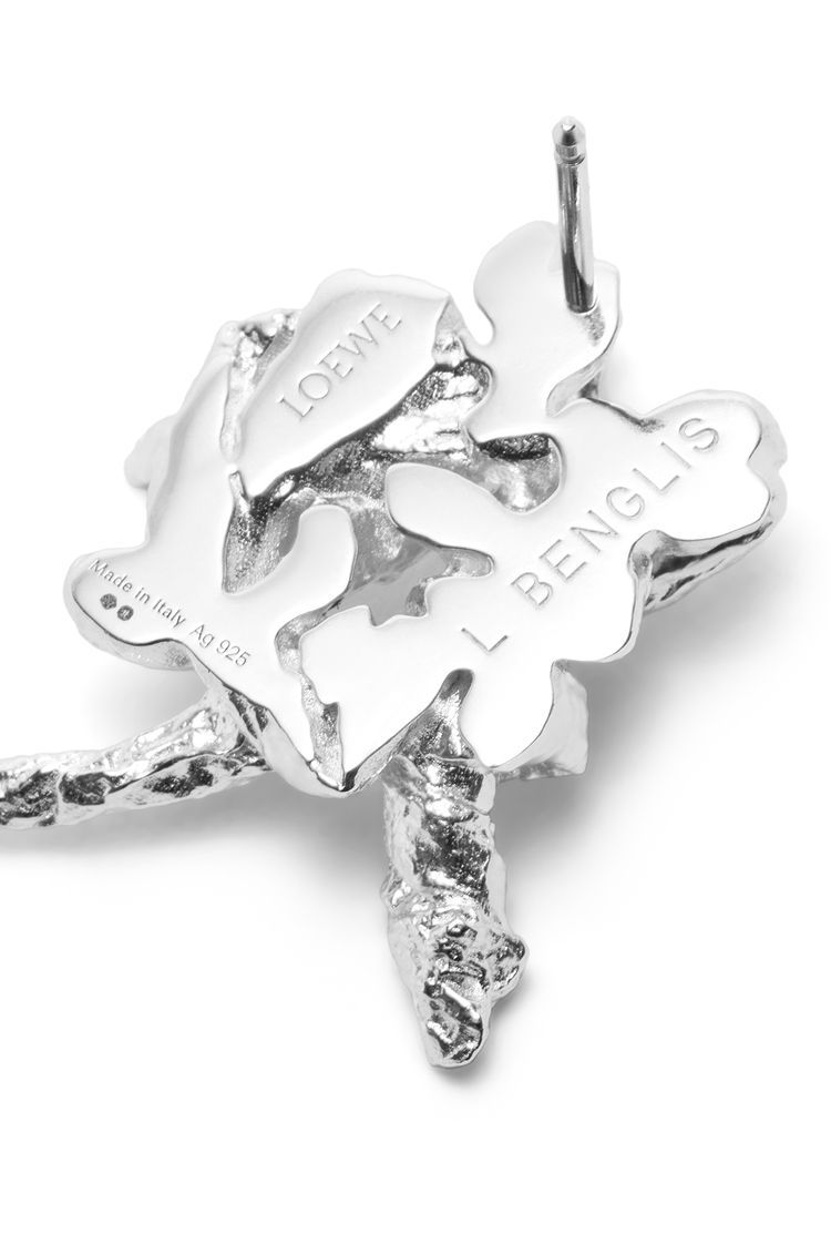 Tarantella earrings in sterling silver