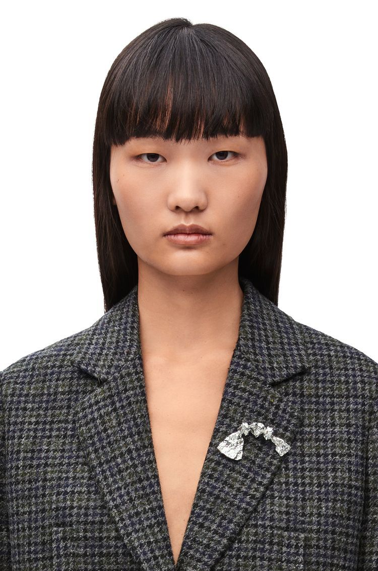 BoWED Tie brooch in sterling silver