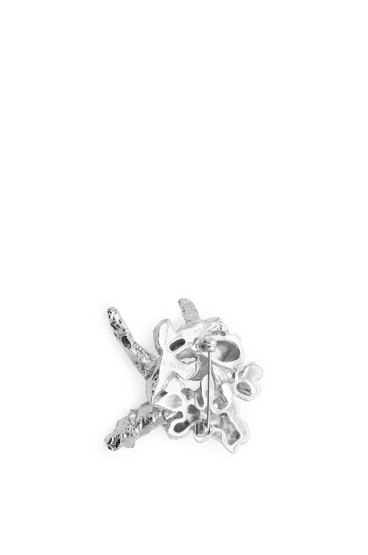 Tarantella brooch in sterling silver