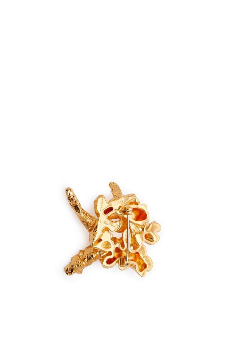 Tarantella brooch in sterling silver