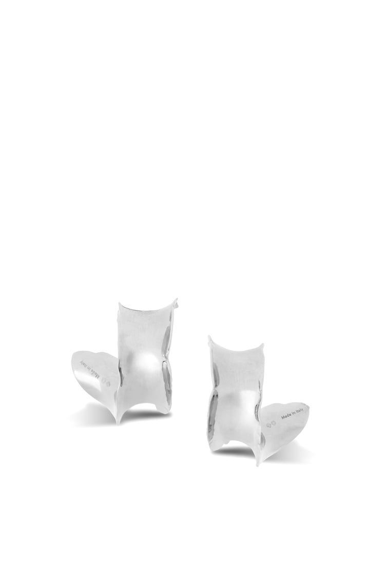 Elephant earrings in sterling silver