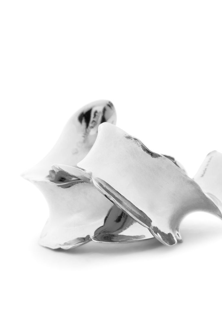 Elephant earrings in sterling silver