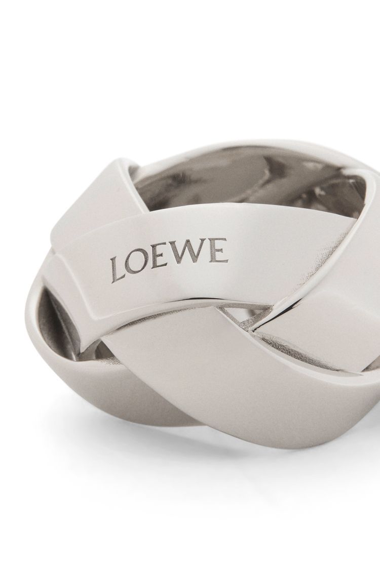 Chunky Nest ring in sterling silver